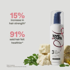 Love Ur Curls Curl Defining Cream Styler 300g lifestyle shot