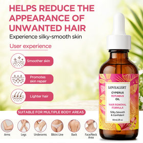 LOVEALERT Cyperus Rotundus Oil 60ml side view
