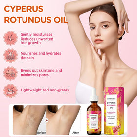 LOVEALERT Cyperus Rotundus Oil 60ml with application instructions