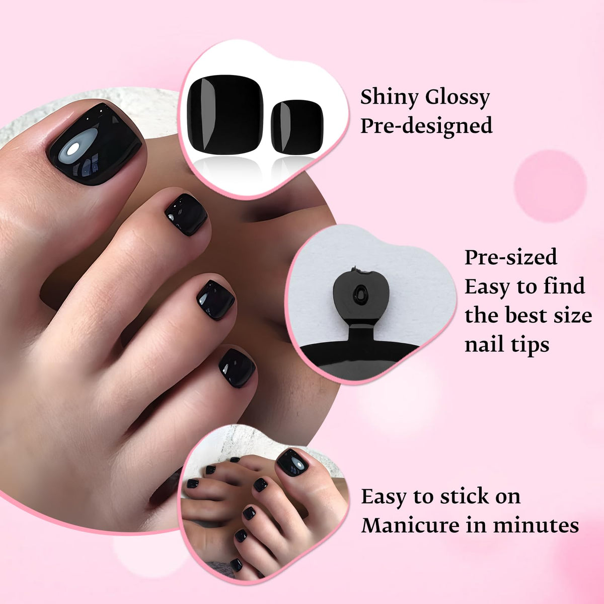 LoveOurHome toenail kit packaging and contents