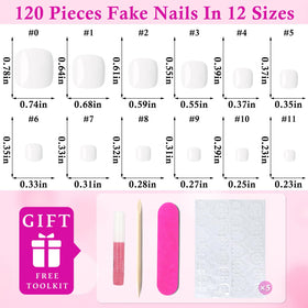 LoveOurHome toenail kit showing adhesive tabs and nail file