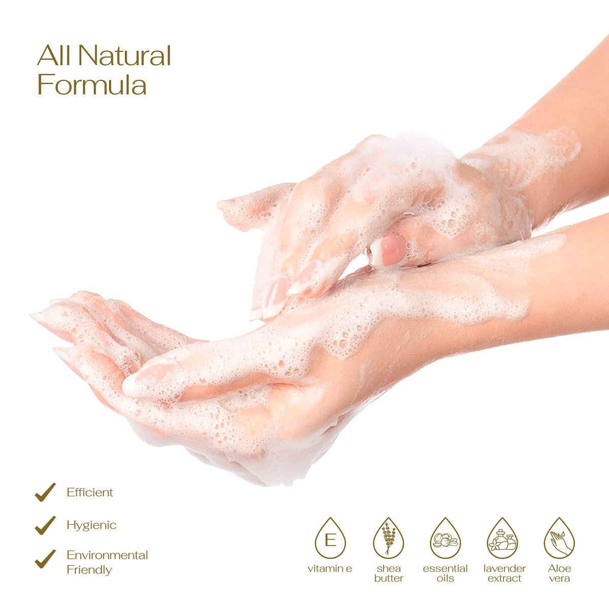 LOVERY Foaming Hand Soap in Fresh Lemon fragrance