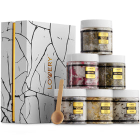 LOVERY Spa Gift Basket with Epsom Bath Salts in elegant packaging