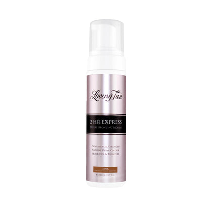 Loving Tan 2 HR Express Self Tanning Mousse Dark 6.7 FL Oz front view