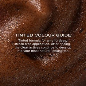 Loving Tan 2 HR Express Self Tanning Mousse Dark foam application on skin
