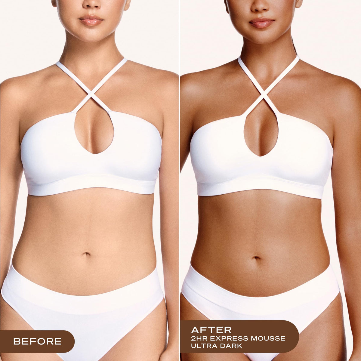 Loving Tan 2 HR Express Self Tanning Mousse Ultra Dark packaging close-up
