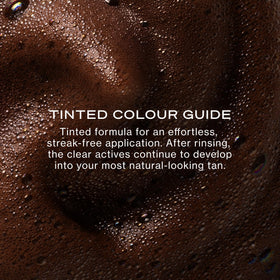 Loving Tan 2 HR Platinum Express Self Tanner Mousse Max Dark texture on skin