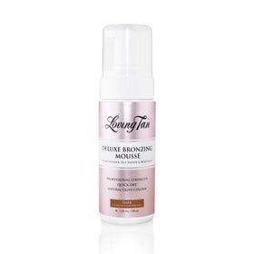 Loving Tan 8 HR Deluxe Self Tanning Mousse Dark 4 Fl Oz front view