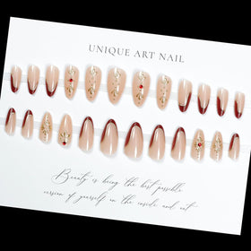 LPOODDNU 24Pcs Nail Kit with assorted sizes