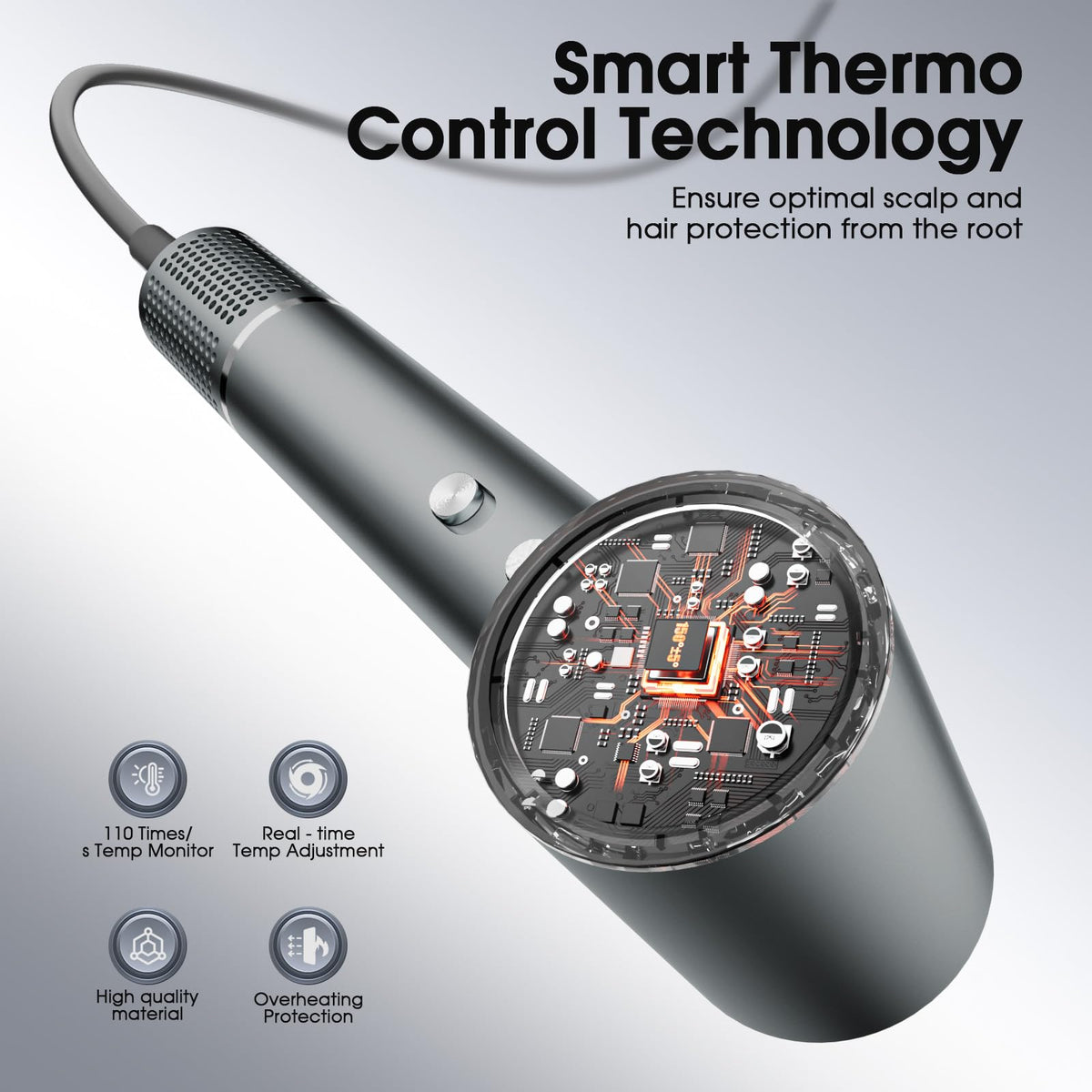 lpstea hair dryer with air nozzle attachment