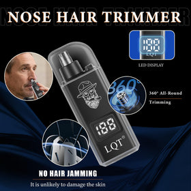 LQT grooming kit accessories including USB cables and comb