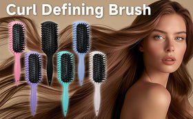 LSKHJT Curl Defining Brush showing bristles and design