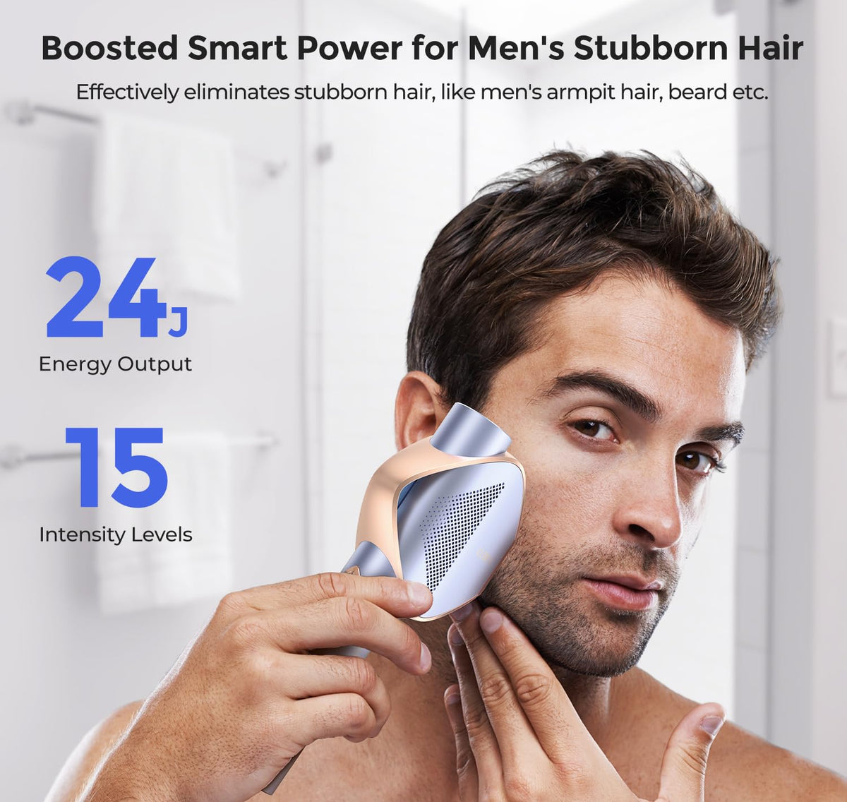 LUBEX Smart IPL device back view