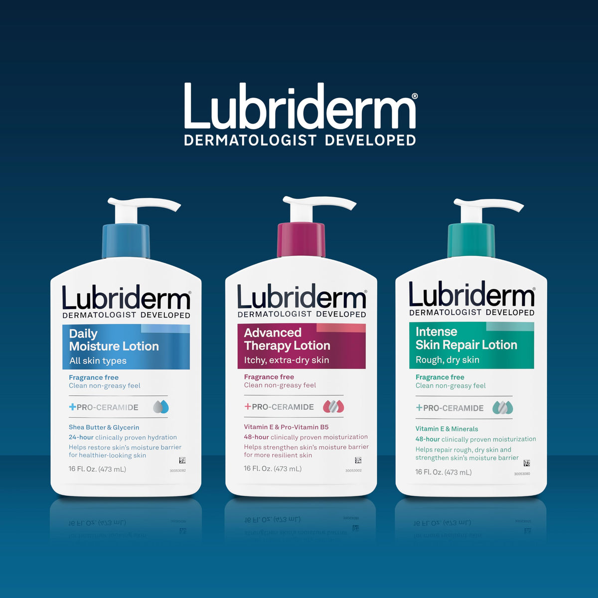 Lubriderm Advanced Therapy Moisturizing Lotion lifestyle scene