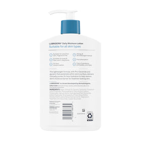 Lubriderm Daily Moisture Body Lotion 16 fl. oz lifestyle use