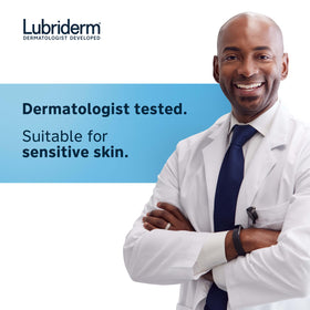 Lubriderm Daily Moisture Body Lotion 24 fl oz with shea butter ingredients