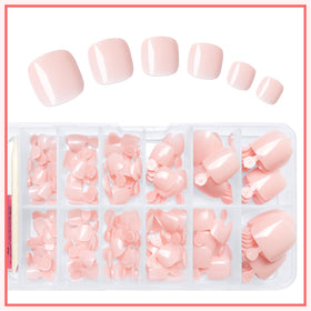 LuckForever toenails kit with nail glue and accessories
