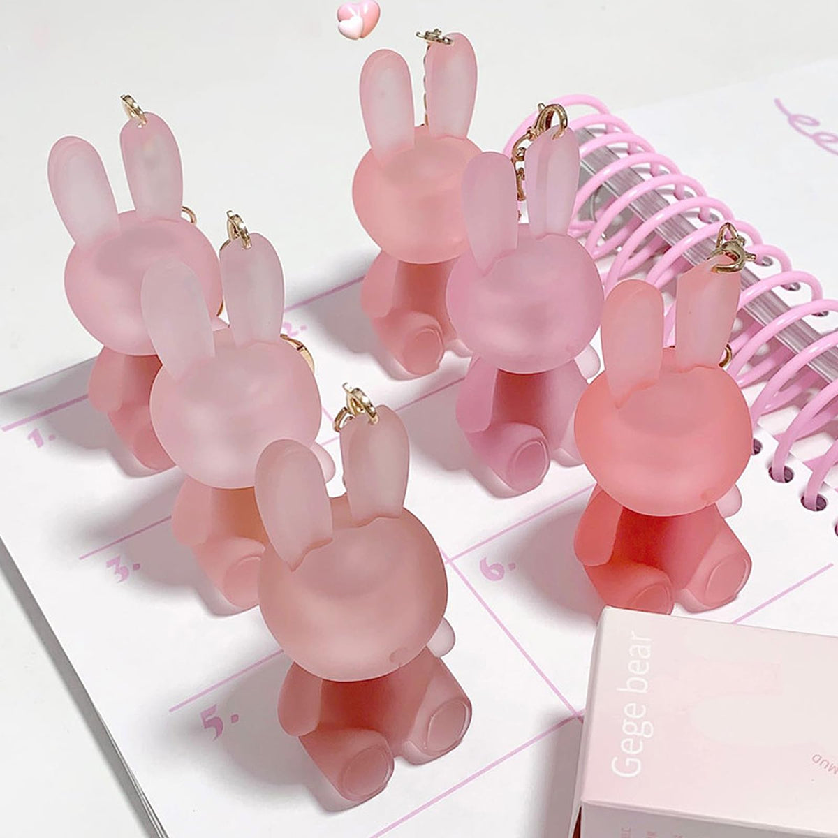 LuckNest Lipstick Set displayed on a vanity
