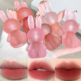 LuckNest Velvet Matte Liquid Lipstick Set with six colours and key chain