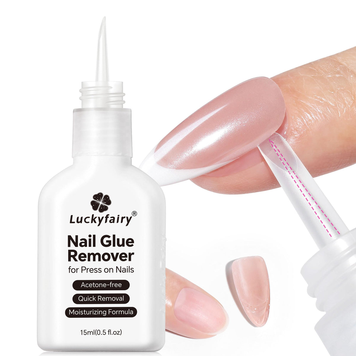 Luckyfairy Nail Glue Remover 15ml front view