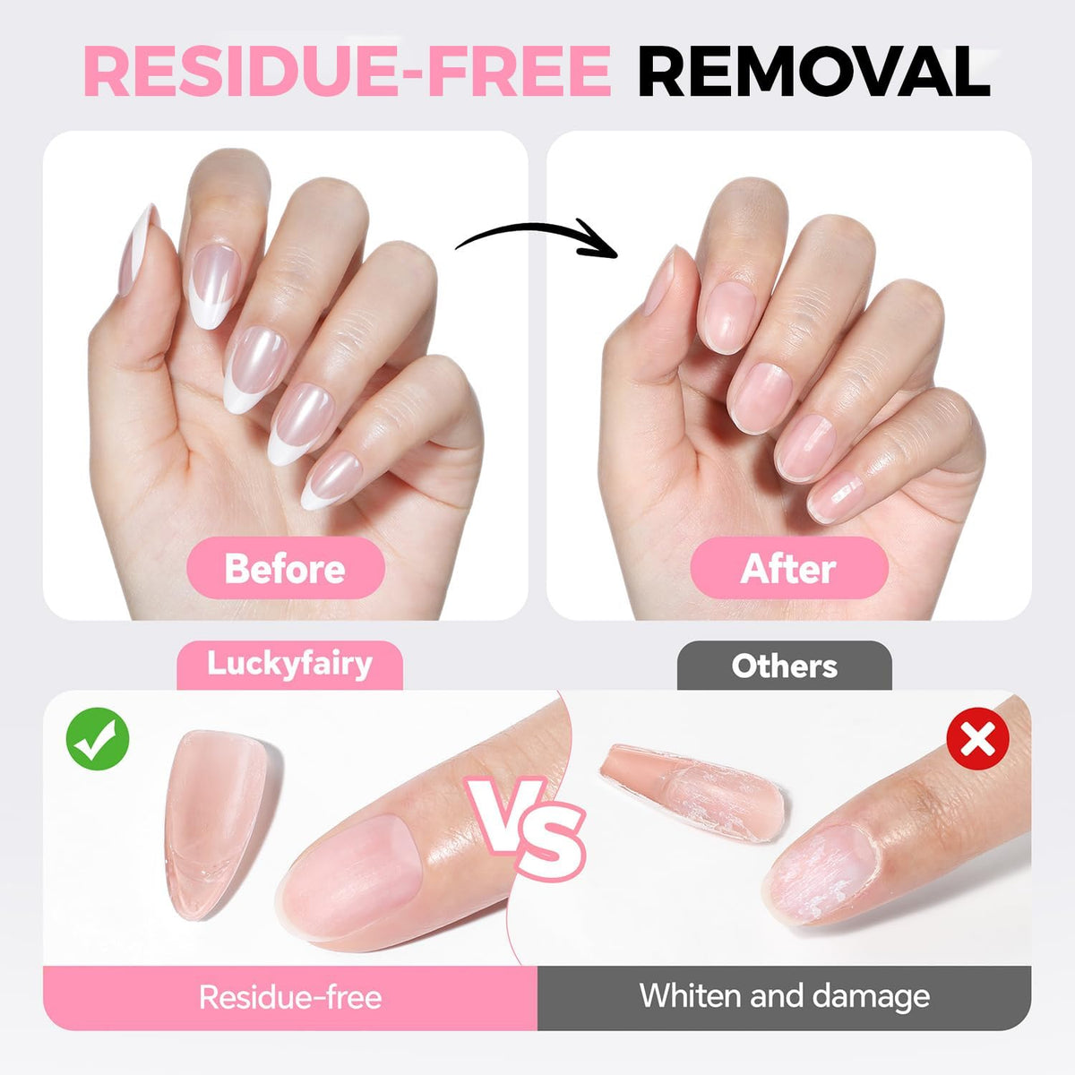 Luckyfairy Nail Glue Set in a lifestyle setting