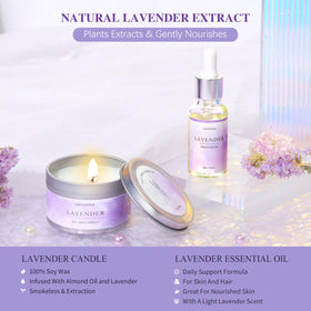 LUCOTIYA Lavender Soap 2.8oz from the gift set
