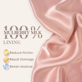 LULUSILK Silk Sleep Cap adjustable strap detail