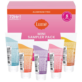 Lume Clean Tangerine deodorant tube close-up
