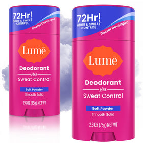 Lume Sweat Control Deodorant Solid Stick front view packaging