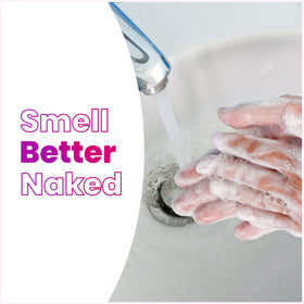 Lume Triple Milled Bar Soap in use with lather