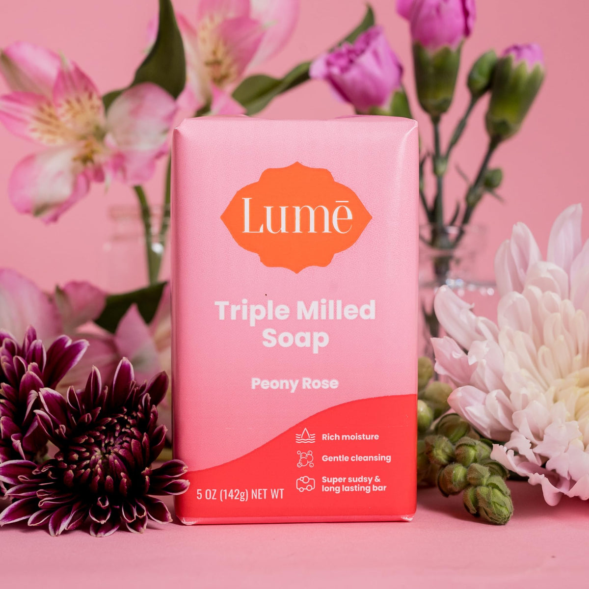 Lume Triple Milled Bar Soap ingredients list