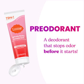Lume Whole Body Deodorant Cream close-up of texture