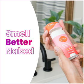 Lume Whole Body Deodorant Solid Stick 2.6 oz Peony Rose lifestyle use