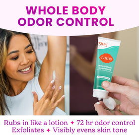 Lume Whole Body Deodorant Stick Minted Cucumber close-up