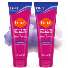 Lume Whole Body Sweat Control Deodorant Cream Tube front view