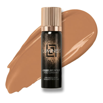 LUMINESS Airbrush Body Coverage Foundation front view with packaging