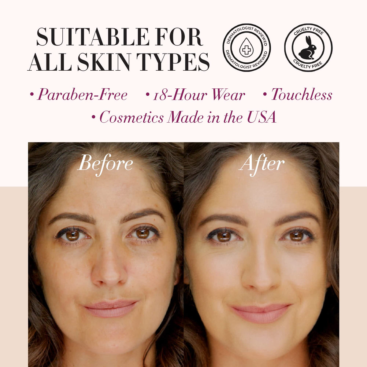 LUMINESS blush and illuminator packaging