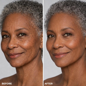 LUMINESS colour-changing foundation bottle close-up
