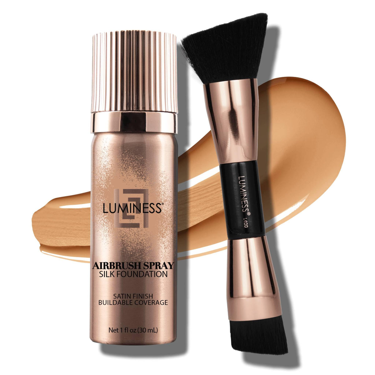 LUMINESS Silk Airbrush Spray Foundation Kit front view