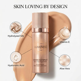 LUMINESS Silk Airbrush Spray Foundation kit packaging