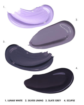 Lunar Tides hair dye swatch on hair