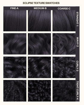 Lunar Tides Semi-Permanent Hair Color Eclipse swatch on hair