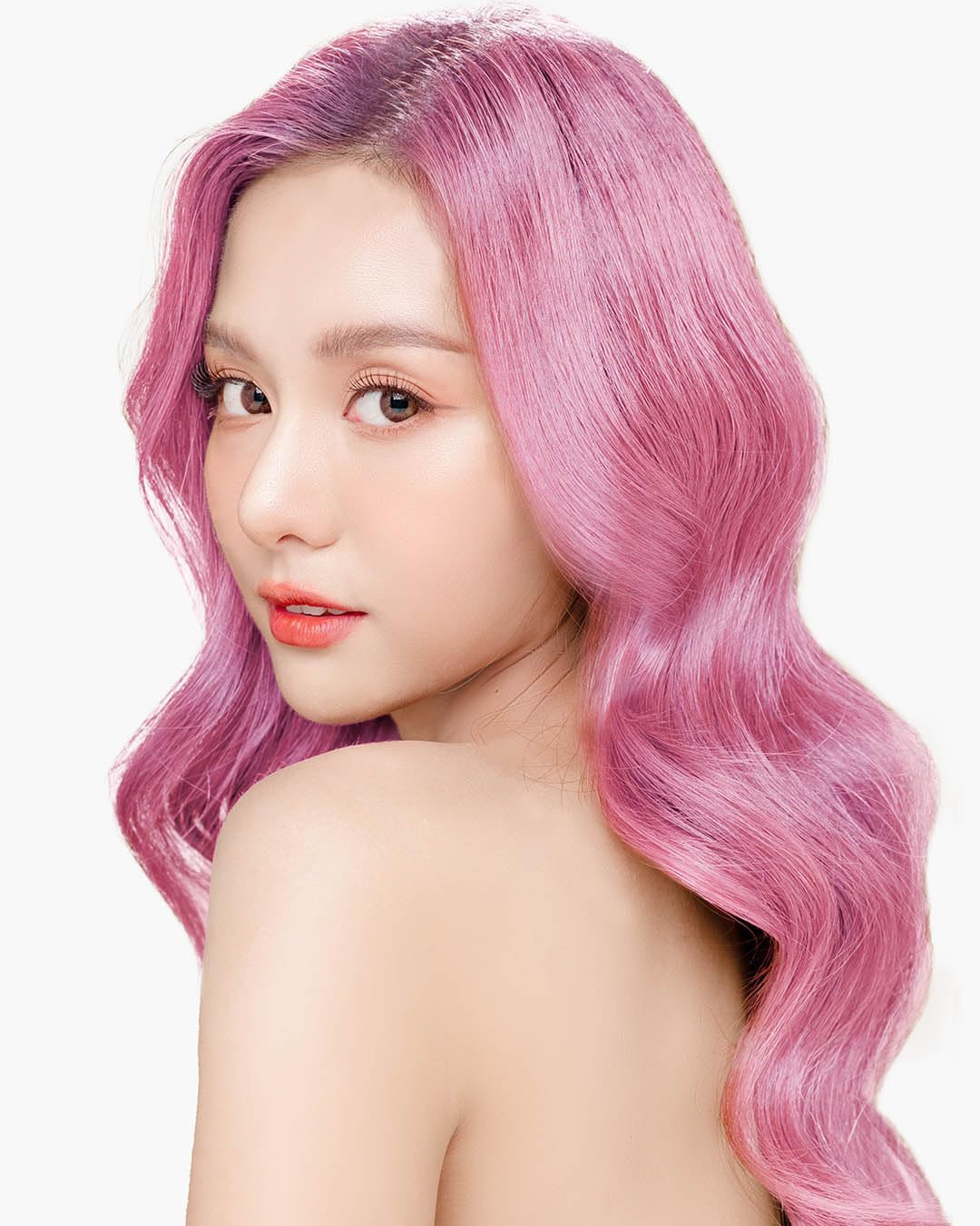 Lunar Tides Semi-Permanent Hair Color in use on hair