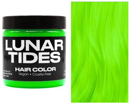 Lunar Tides Semi-Permanent Hair Colour Neon Lime 4 fl. oz. front view