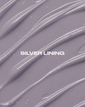 Lunar Tides Silver Lining hair dye in a bathroom setting