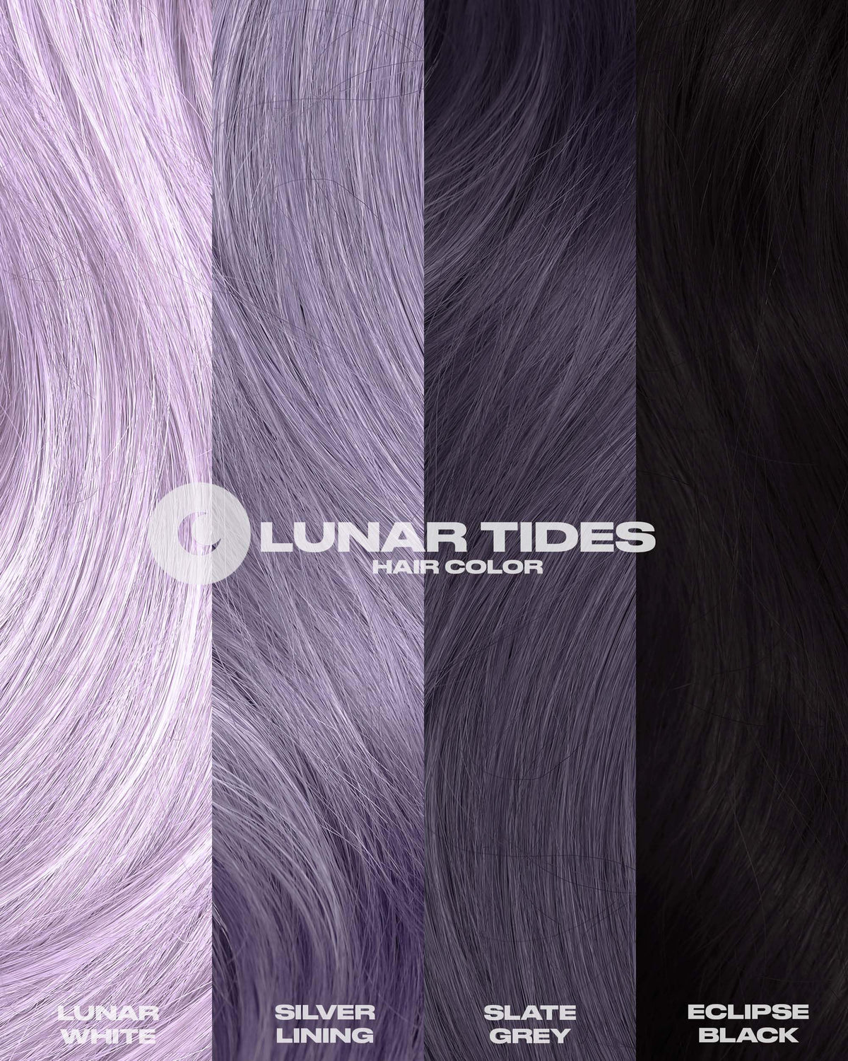 Lunar Tides Silver Lining hair dye with ingredients list