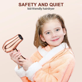 LURA Mini Hair Dryer with diffuser attachment for curly hair