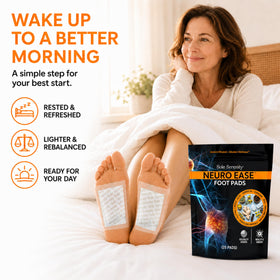 LURE NeuroEase Foot Pads lifestyle scene