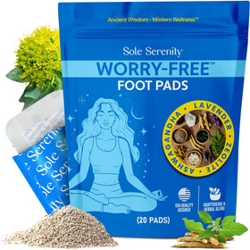 LURE Worry-Free Overnight Foot Pads 20 Pack front view