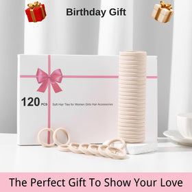 LuSeren hair ties in a casual setting